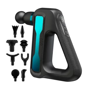 Masajeador Profesional de 32 Velocidades y 8 Cabezales